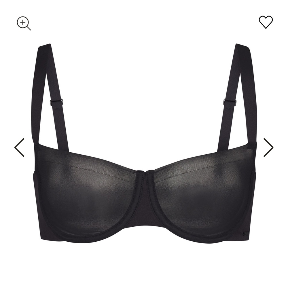 NO SHOW UNLINED BALCONETTE BRA
ONYX / 36 / C
